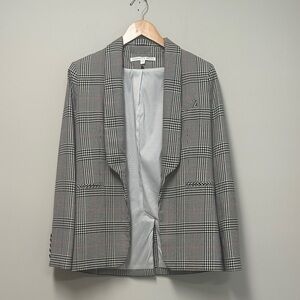 Veronica Beard Gray Plaid Blazer